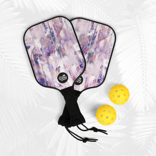 Pickleball Kit - Violet Brushstrokes