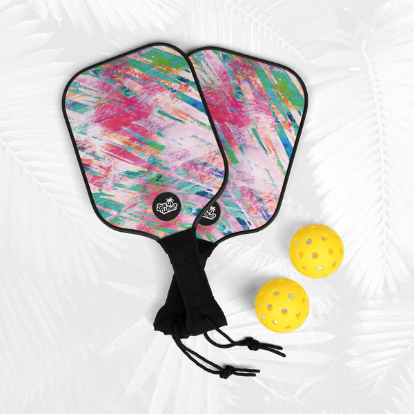 Pickleball Kit - Tropical Brushstrokes