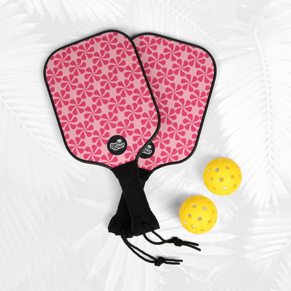 Pickleball Kit - Fun Flowers