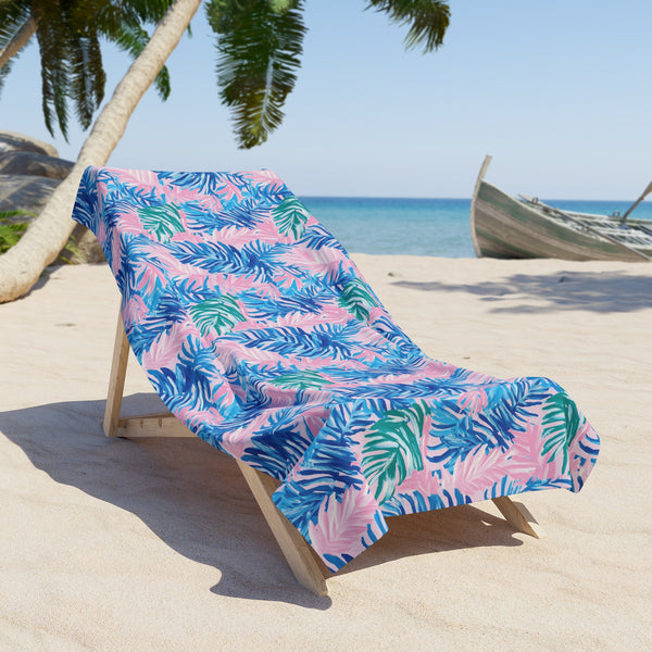 Neon Palms - Beach Towels