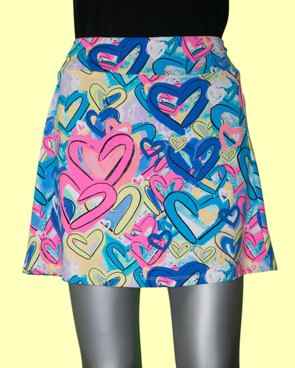 Lulu-B Fun Skort [SPX3186P HRTS]