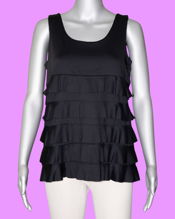 Lulu-B Sleeveless Cha Cha [SPX5255S BLK]